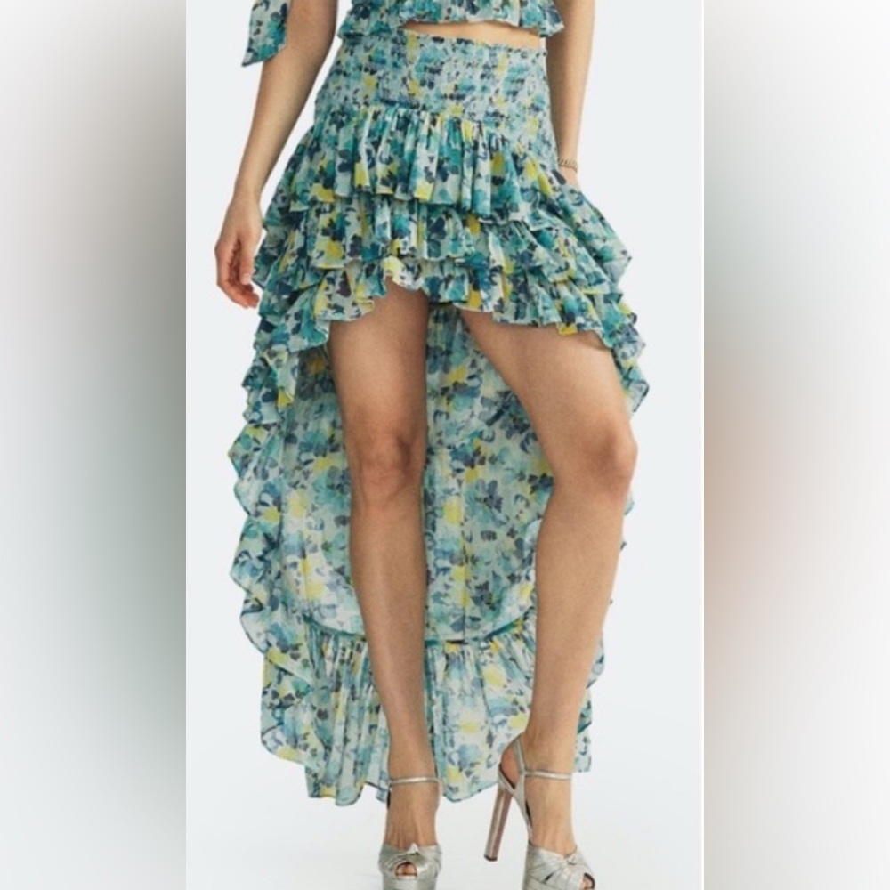 LoveShackFancy Berry Skirt